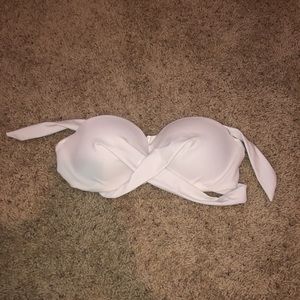 VS PINK White Swim Bra